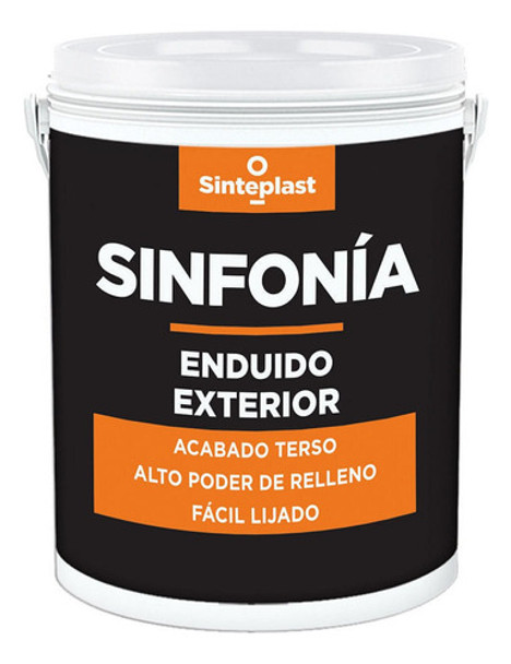 Enduido Exterior Sinfonia 4 Lts 0