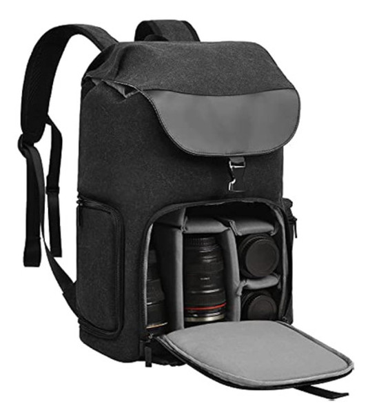 Caden Mochila De Lona Para Cámara Dslr/slr Sin 0