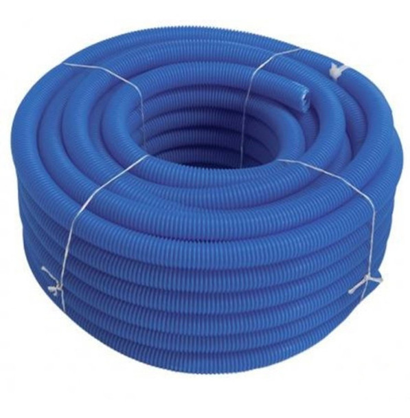 Caño Corrugado Azul Ignifugo Antillama 32 Mm X 50 Metros 0