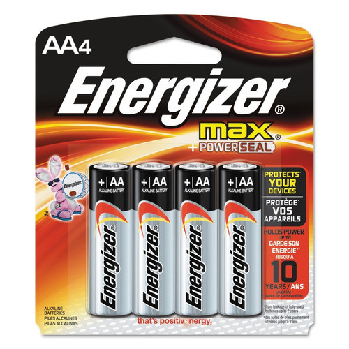 Blister 4 Pilas Alcalinas Energizer Max Aa 0