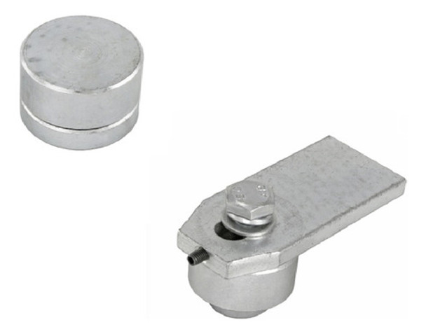Kit Pivot Acero Porton Batiente Herreria Soldar Roma 50 Mm 0