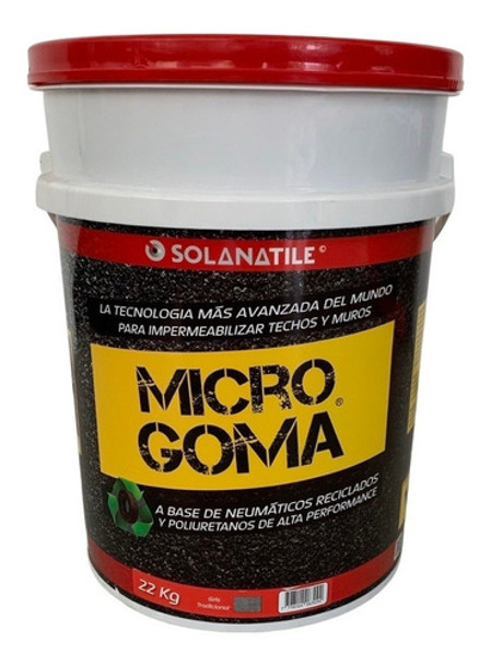 Membrana Asfalt.microgoma Impermeabilizante Gris 22 Kg 0 Membrana Asfalt.microgoma Impermeabilizante Gris 22 Kg 0