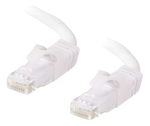 Cable De Conexión Ensamblado C2g Cat6, Blanco, 30 Pies 0