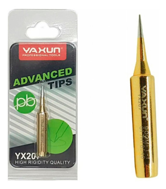 Punta Repuesto Para Cautin Soldador Yaxun 207 Recta 0