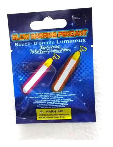 Aritos De Neon X 2 Unidades - 5 Soles Cotillón 0