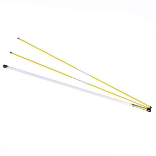 Golf Alignment Training Stick Tube Brand Nuevo Yellow Sticks 0