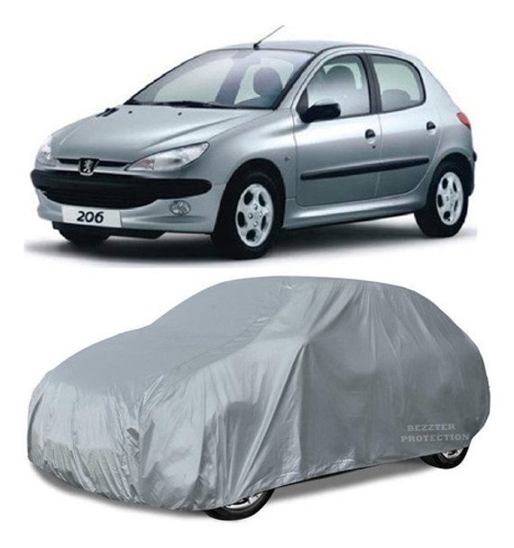 Capa Cobrir Carro Peugeot 206 Impermeável Proteção Bezzter 0