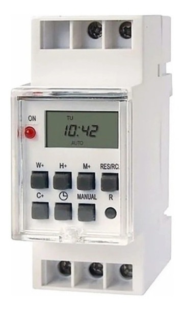 Timer Digital Programable Riel Din Temporizador Reloj Zurich 0