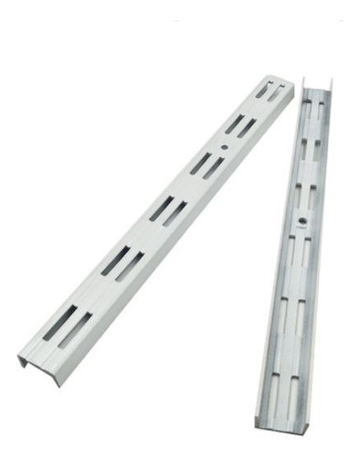 Kit 3 Trilho Duplos 2 Metros + Suportes 0