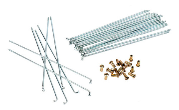 Juego 36 Rayos Moto + Niples 33 Traseros Xmm250 4mm 0 Juego 36 Rayos Moto + Niples 33 Traseros Xmm250 4mm 0