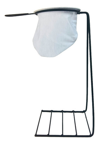 Coador De Café Com Suporte Preto 0