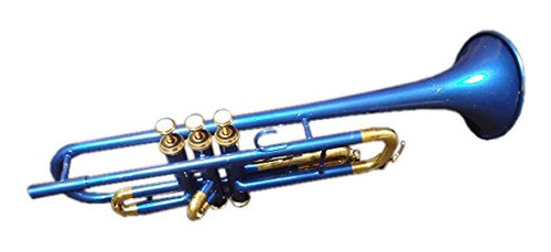 Queen Brass B-flat Pocket Trumpet Practica Mute In Shiny Bra 0
