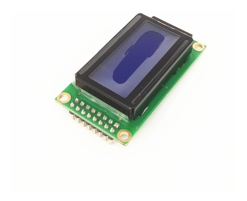 Display Lcd 8x2 0802 Azul Para Arduino 0