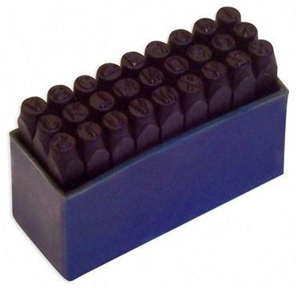 Juego De Letras Acero De Golpe  6mm.      Black Jack  Bjt217 0