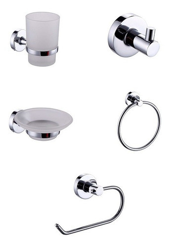 Set 5 Piezas Linea 12000 Peirano - Cromo 0