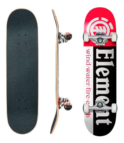 Skate Patineta Completo Profesional Element Section 8 Chilli 0
