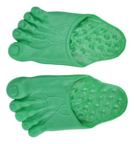 1 Par De Sapatos De Chinelos De Pé Grande Capa De Halloween 0