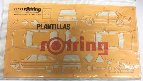 Plantilla Rotring Autos Vehículos - San Telmo 0