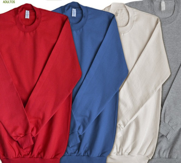 Buzo Basico Frisa Liso  Estampadas O Bordadas Ponele Tu Logo 0