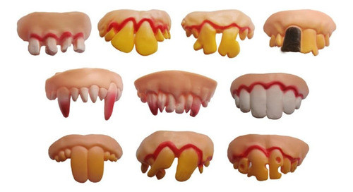 Adereços Engraçados De Decoração De Dentaduras De Vampiros P 0
