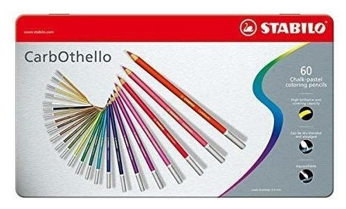 Lapiz Pastel Estabilo Carbothello, Set De 60 Colores 0