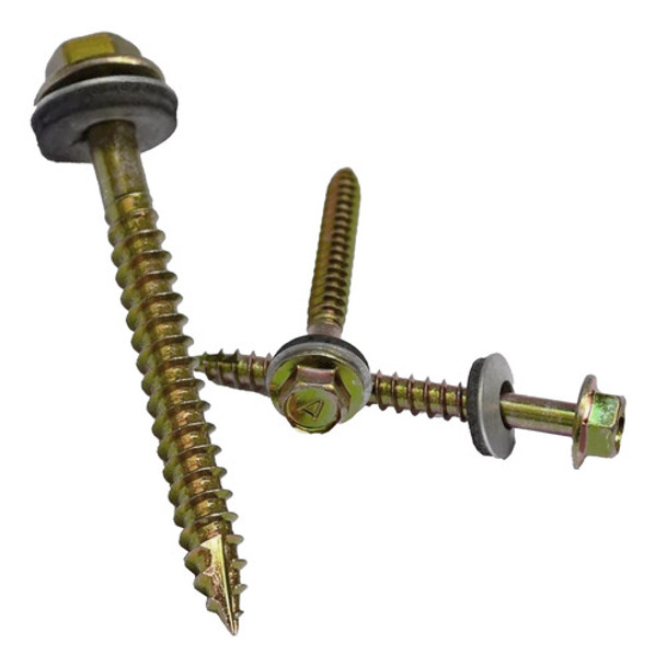 Tornillo Autoperforante Hexagonal Punta Aguja 14x2 50mm X200 0