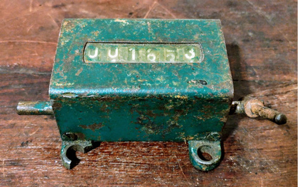 Antiguo Contador Mecánico J.hengstler 0