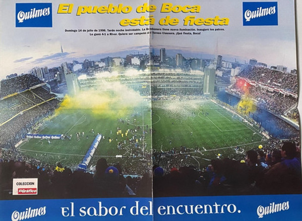 Poster Bombonera Cancha De Boca Argentina El Gráfico, Ez3 0