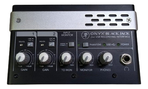 Interfaz De Grabacion Onyx By Mackie Blackjack Lamdisc 0