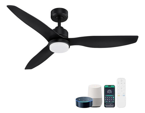 Ventiladores De Techo Inteligentes Livory De 52 Pulgadas Con 0