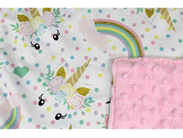 Dear Baby Gear Baby Car Seat Canopy, Unicorn Rainbows Glitte 0