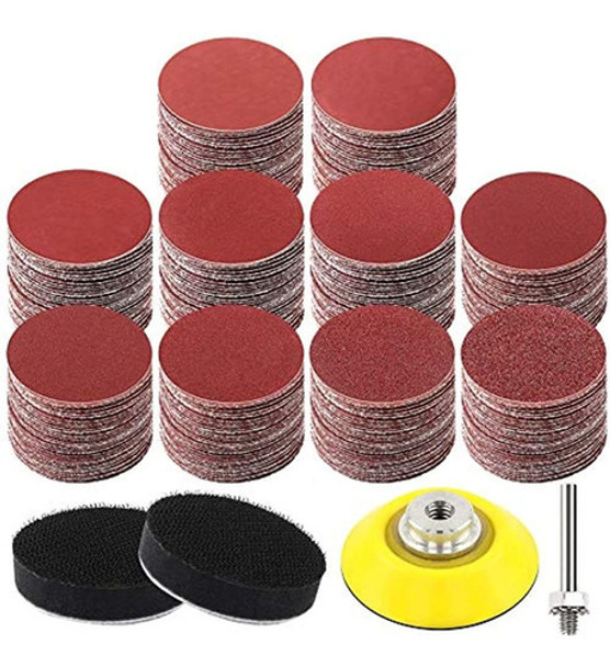 Hongway - Kit De Almohadillas De Discos De Lijado De 300 Pie 0