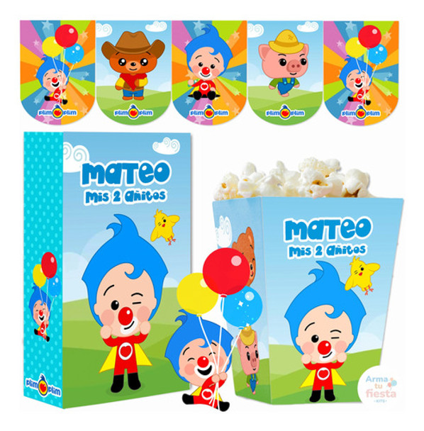 Kit Imprimible Plim Plim Personalizado 0 Kit Imprimible Plim Plim Personalizado 0