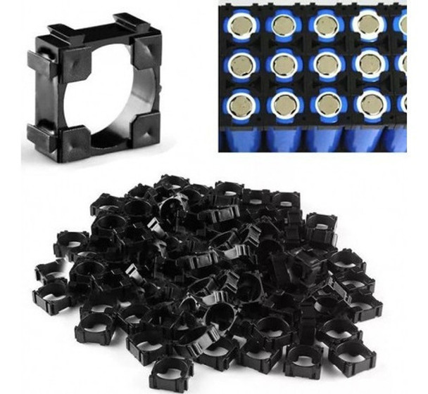 Lote 60 Holder Separador Espaciador Porta Pilas 18650 Emn 0 Lote 60 Holder Separador Espaciador Porta Pilas 18650 Emn 0