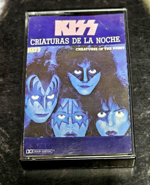 Kiss Cassette Criaturas De La Noche Nacional Exc Estado 0