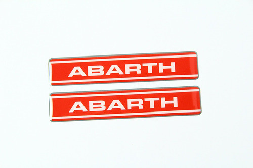 Emblema Adesivo Resinado Fiat Abarth  Coluna Rs11 Fgc 0