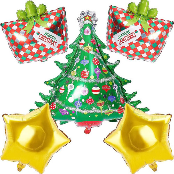 Partywoo Globos De Navidad, 5 Piezas De Decoraciones De Fies 0