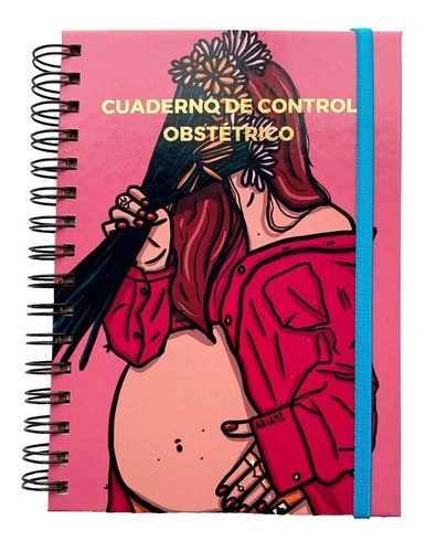 Agenda Cuaderno Control De Embarazo Obstetrico A5 Tapa Dura 0