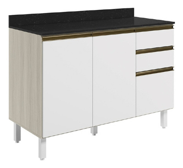 Mueble De Cocina Bajo Mesada 4 Patas 2 Puertas 3 Cajones 0 Mueble De Cocina Bajo Mesada 4 Patas 2 Puertas 3 Cajones 0