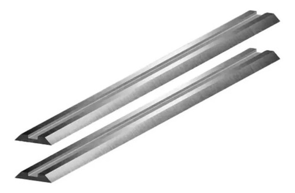 Juego Cuchillas Repuesto 2pz Cepillo Garlopa 82mm Universal 0