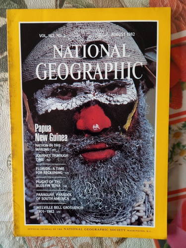 Revista National Geographic Agosto De 1982 0