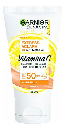 Crema Garnier Express Aclara Media 40gr 0