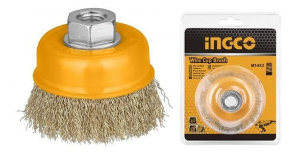 Cepillo Copa Amoladora 75mm Ingco - Ynter Industrial 0