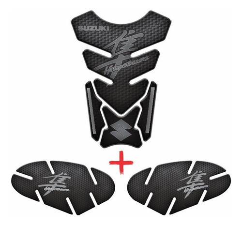 Combo Protetor De Tanque + Prot. Lateral  De Tanque Gsxr1300 0