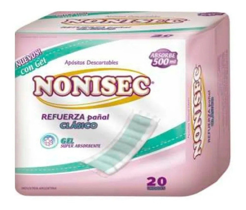 Nonisec Refuerza Pañal Clasico X 240 Apositos 0