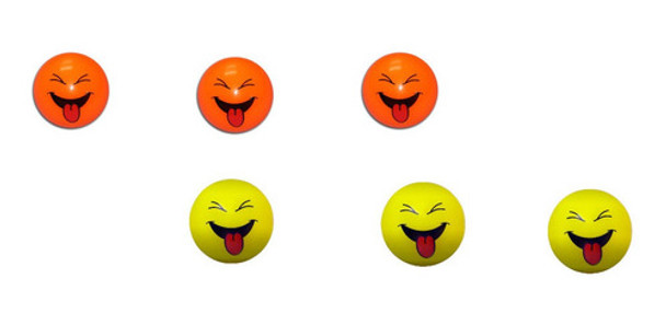 Bochas De Emoji,alta Competencia,pack 6 Unid..drial !! 0 Bochas De Emoji,alta Competencia,pack 6 Unid..drial !! 0