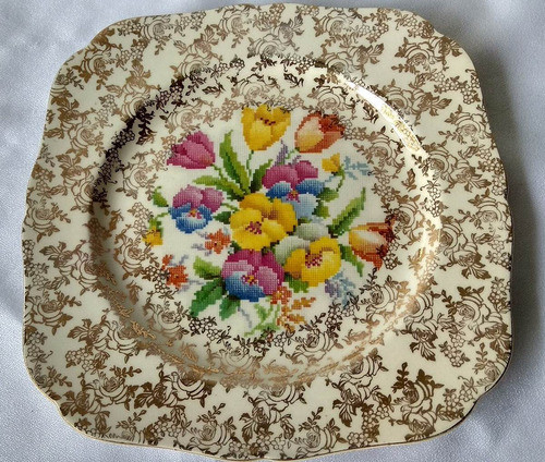 Bandeja Para Masas Loza Inglesa H & K Tunstall 0