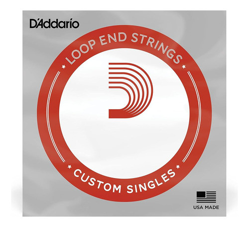 D'addario Le012 Plain Steel Loop End Single String.012 0