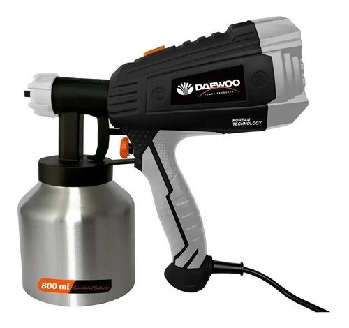 Equipo Pistola De Pintar Maquina Daewoo 500w Tasa Metalica 0