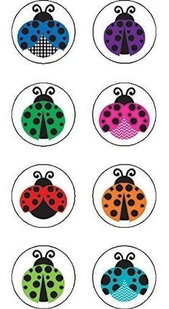 Profesor Creado Recursos Coloridos Mariquitas Mini Pegatinas 0